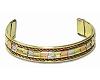 Three Tone Copper Bracelet